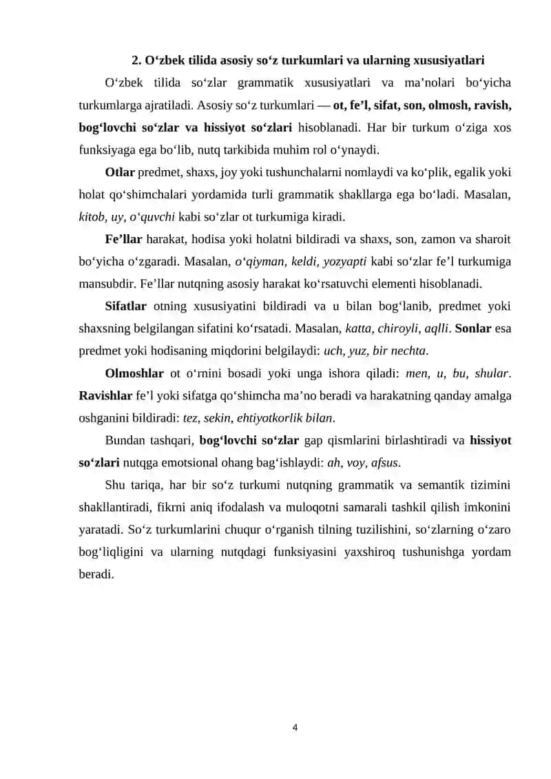 Morfologiya (Morphology) 4