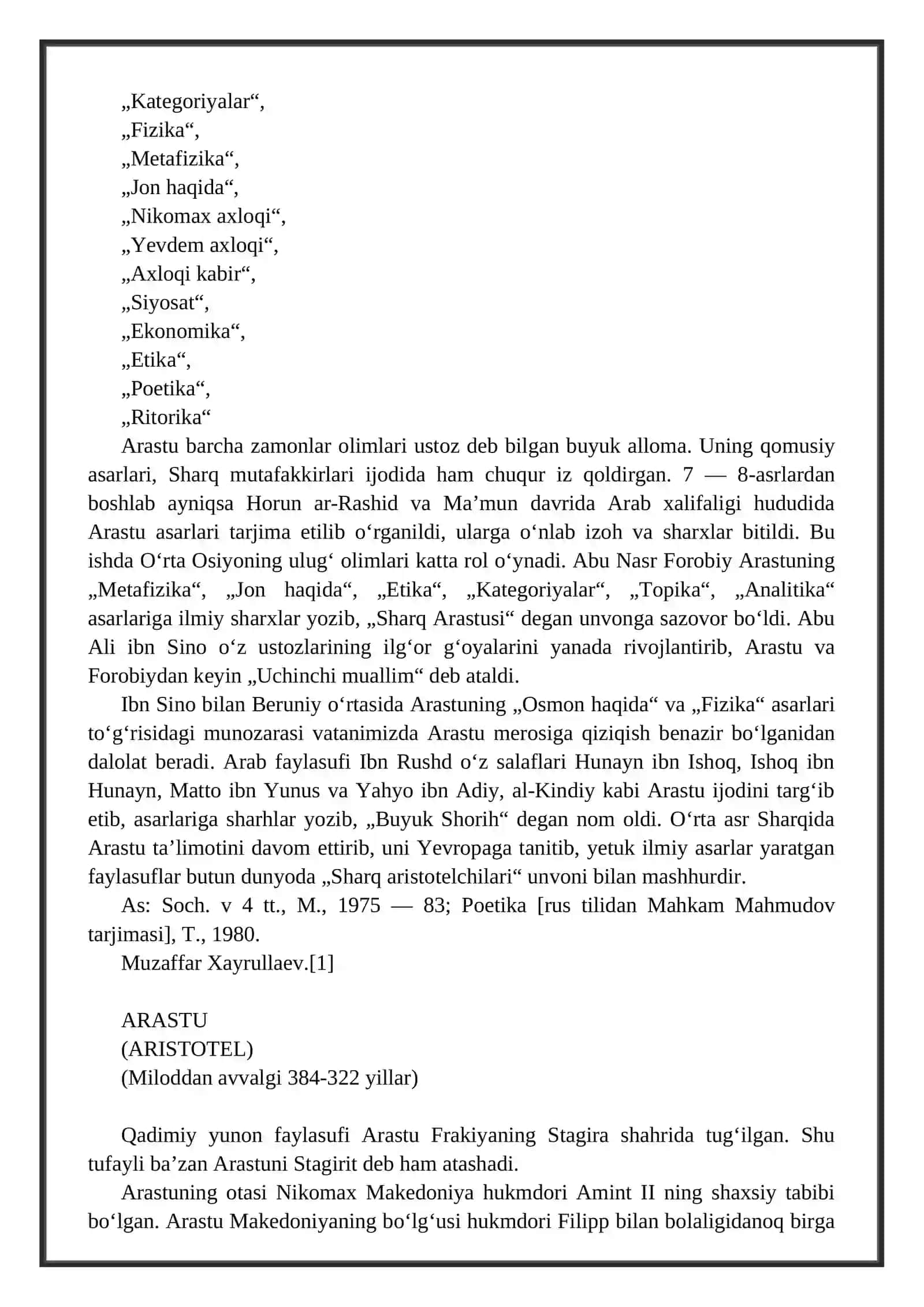 Arastu 4