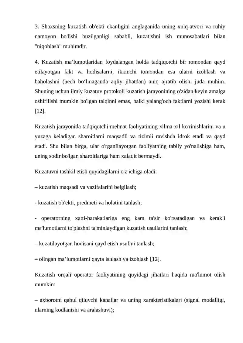 Muhandislik psixologiyasining maxsus metodlari 4