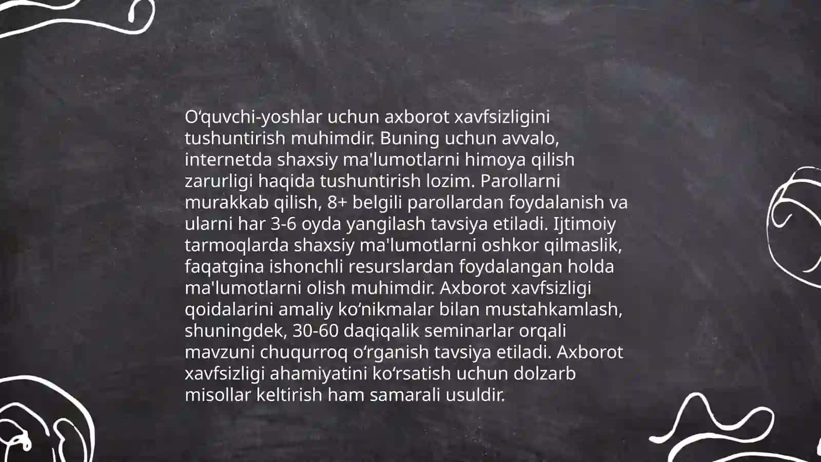 O‘quvchi-yoshlarda axborot xavfsizligi ko‘nikmalarini shakllantirishning ijtimoiy-pedagogik mohiyati 4