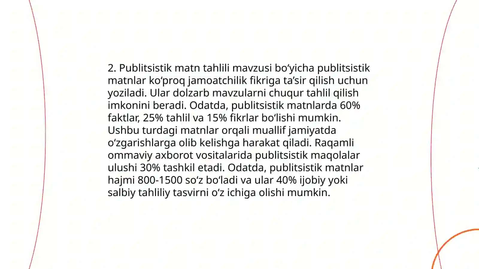 Publitsistik uslub 4