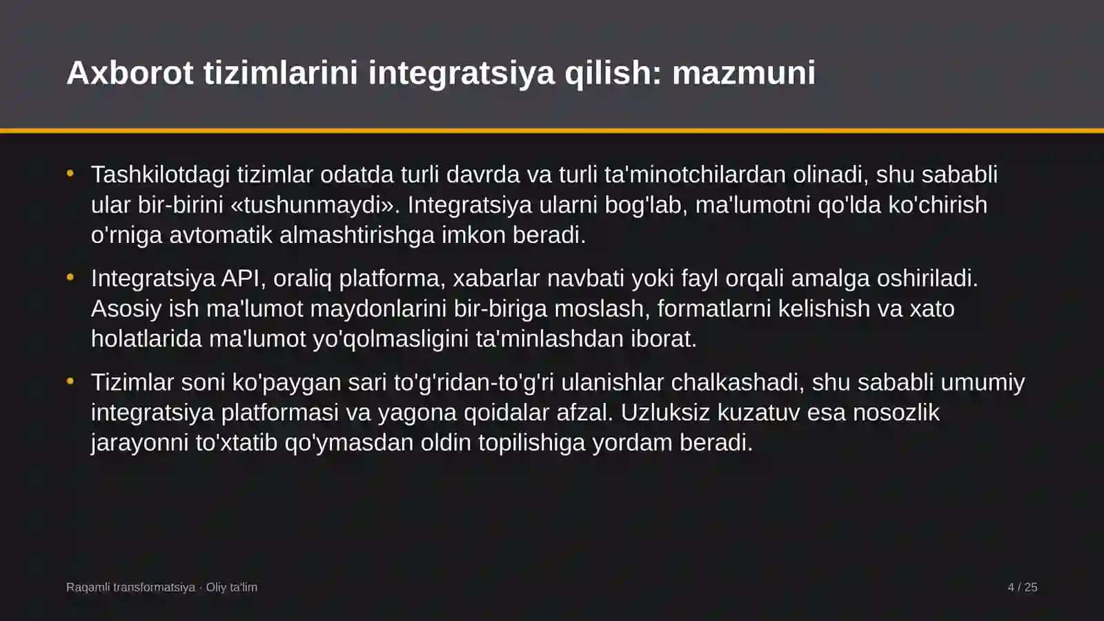 yuqumli kasalliklar shifoxonalarida axborot tizimlarini o'zaro integratsiya qilish 7939 4