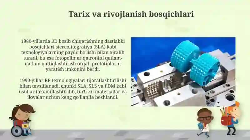 RP (rapid prototype-tezkorprototiplash) texnalogiyasi 4