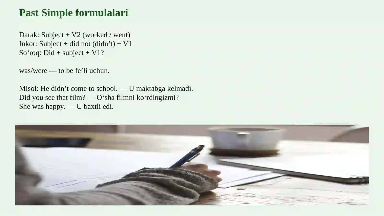 Past Simple and Present Perfect 4