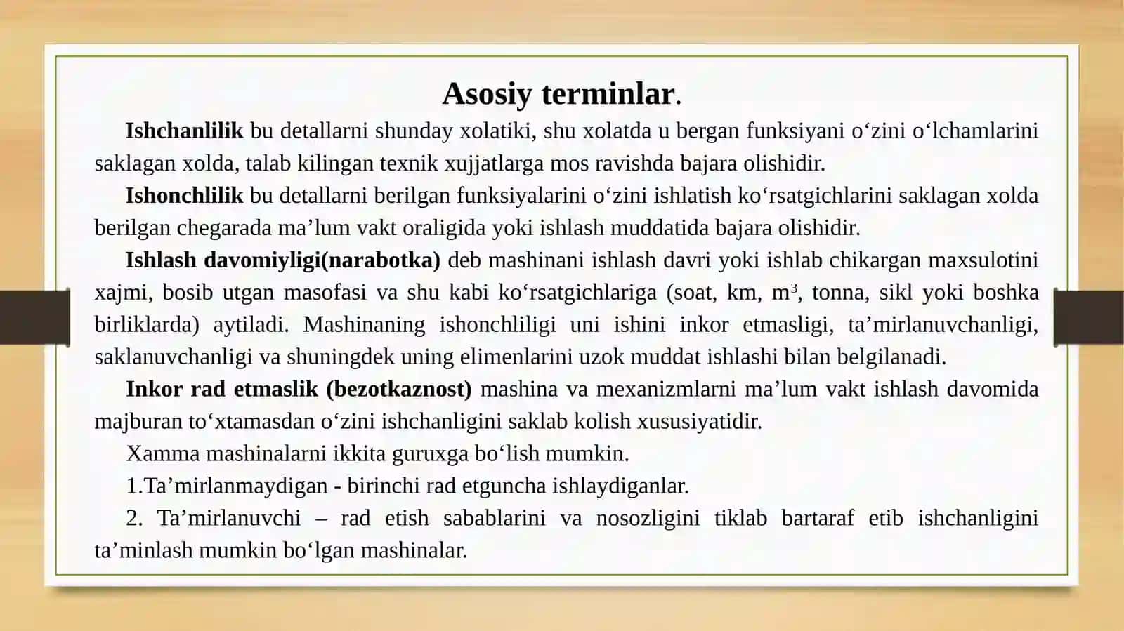 Kirish. Konchilik mashina va mexanizmlarni ishlatish va ta’mirlash to‘g‘risida umumiy ma’lumotlar 4