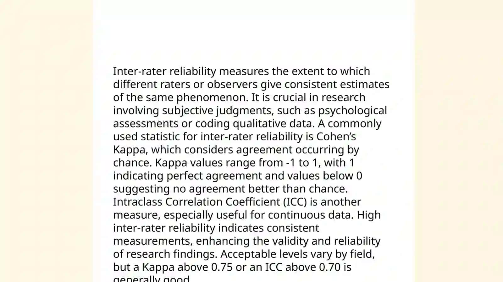 Test Reliability 4