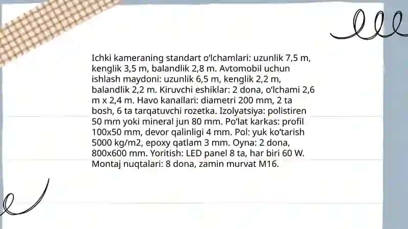 Bo'yalgan avtomobillarni quritish kameralari 4
