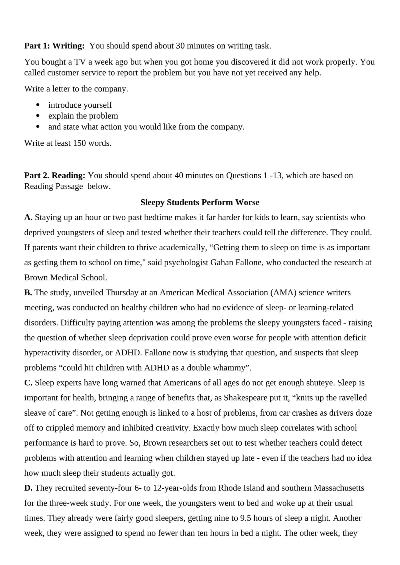 Mid - term assessment. Term 2 4