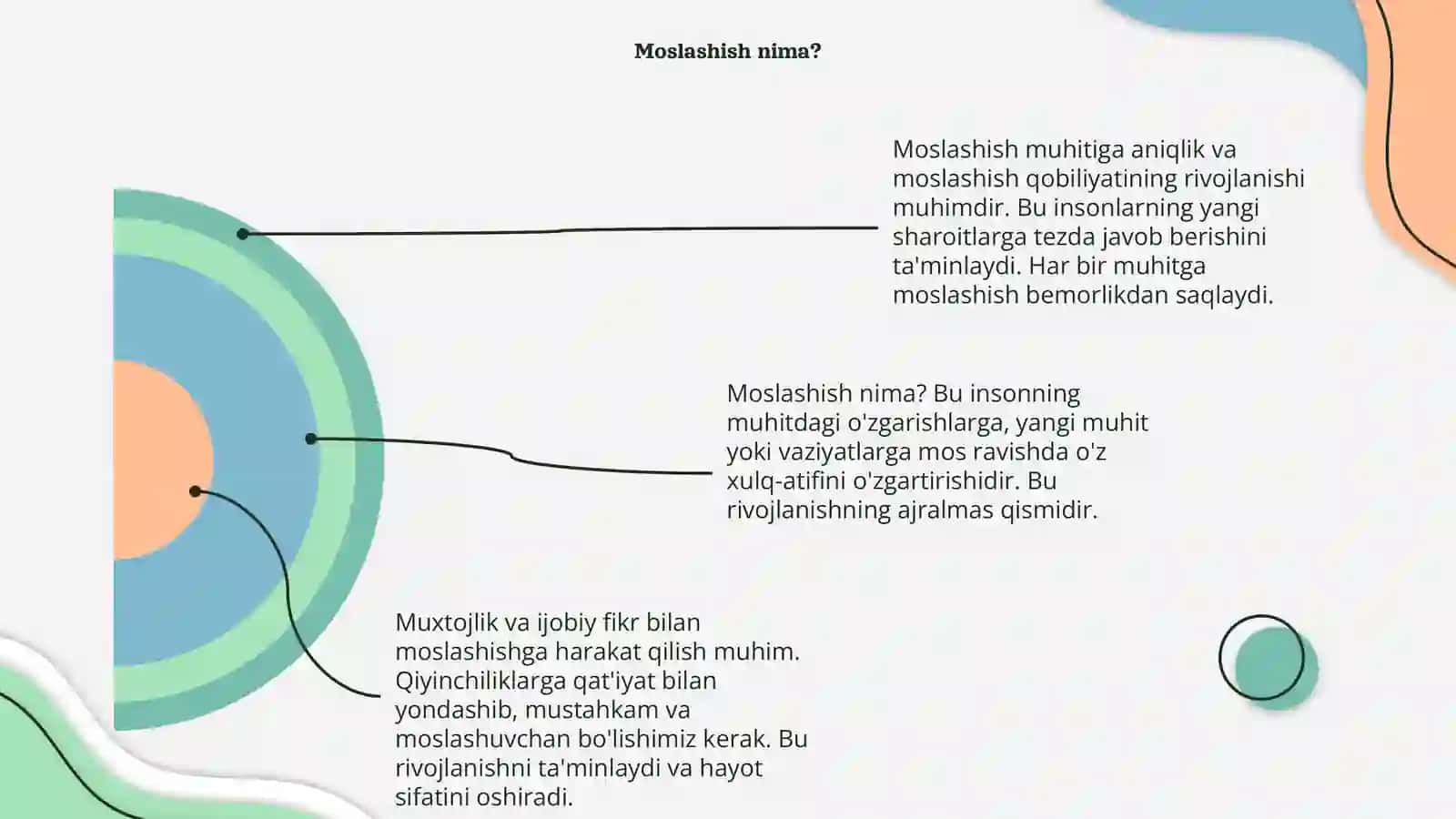Yashash muhitiga moslashish 4