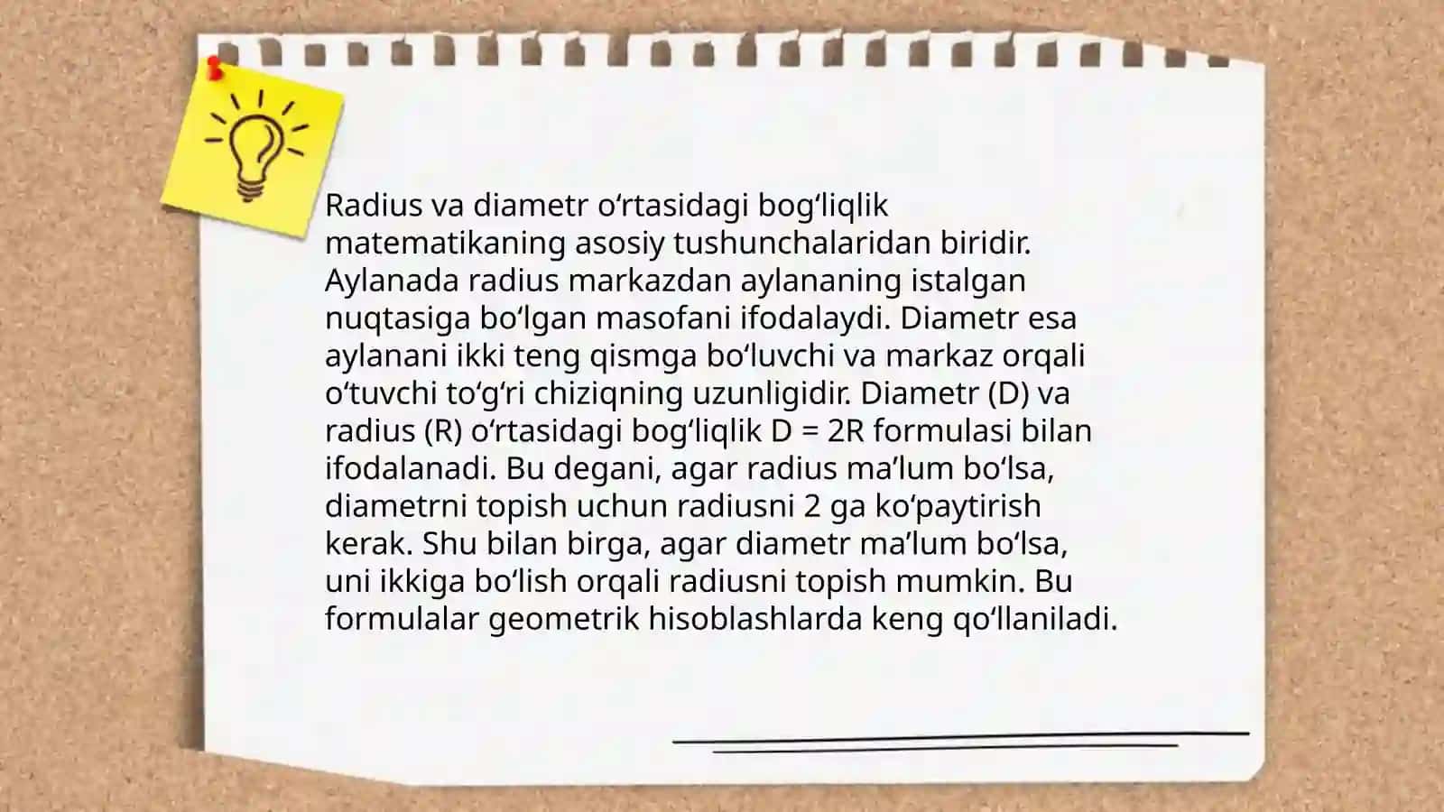 Markazdan aylana chizish 4