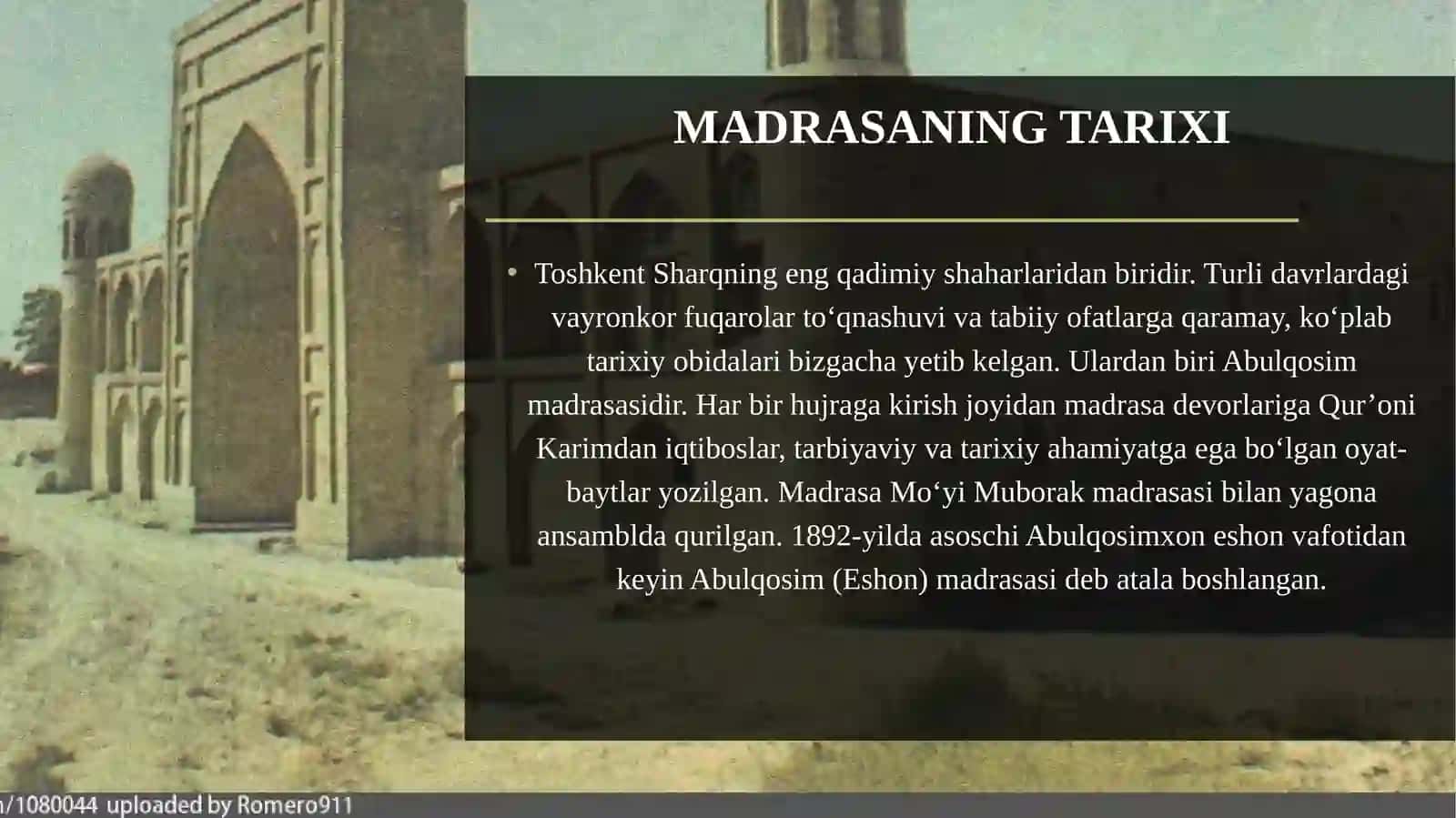 ABULQOSIM ESHON MADRASASI 4