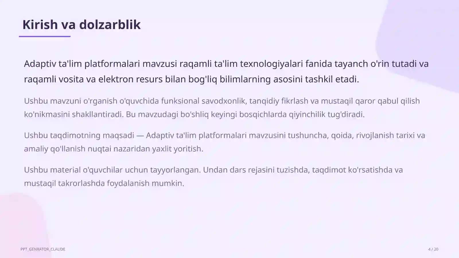 Adaptiv ta'lim platformalari 4