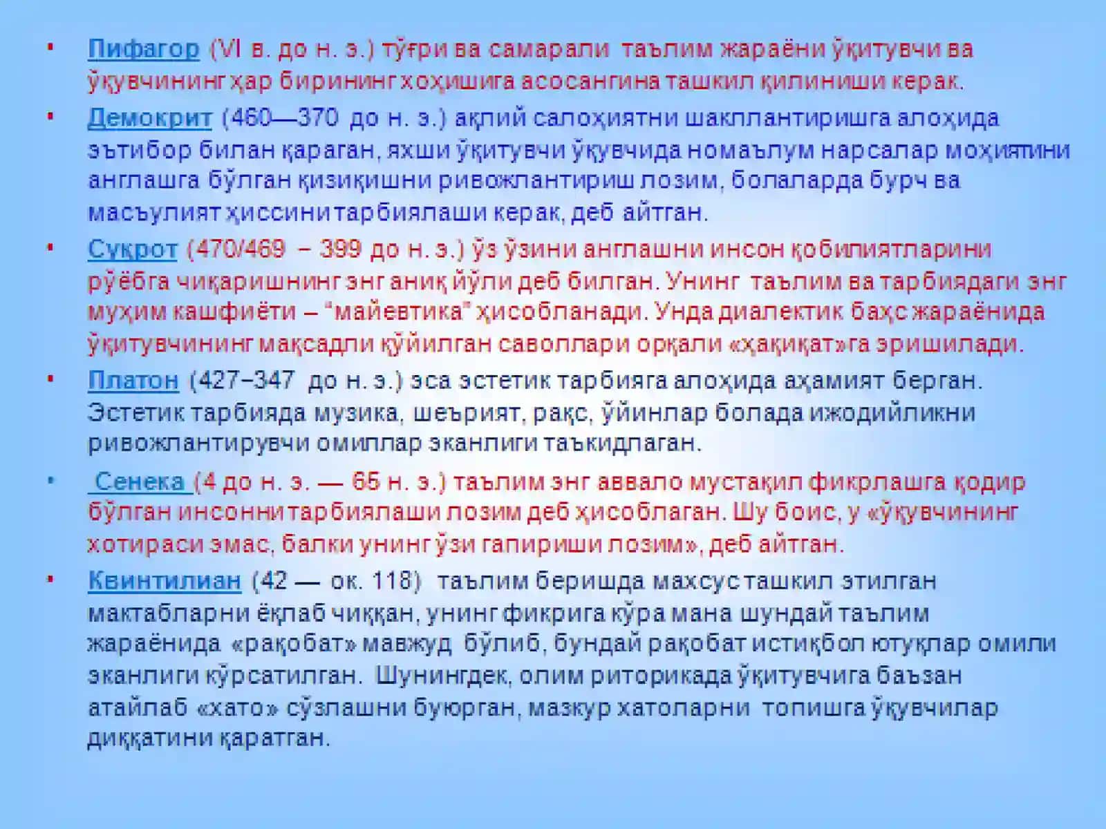 Tarix o’qitish metodikasi 4