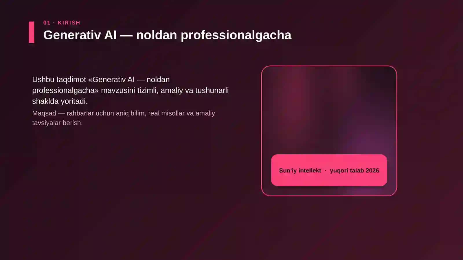 Generativ AI — noldan professionalgacha 4