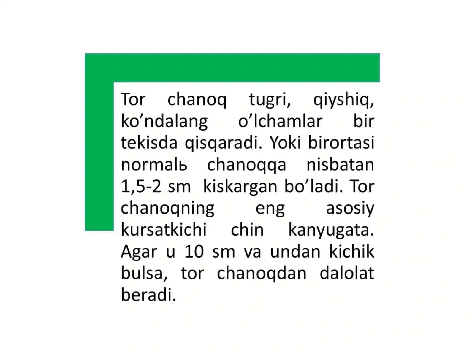 Zamonaviy akusherlikda tor chanoq 4