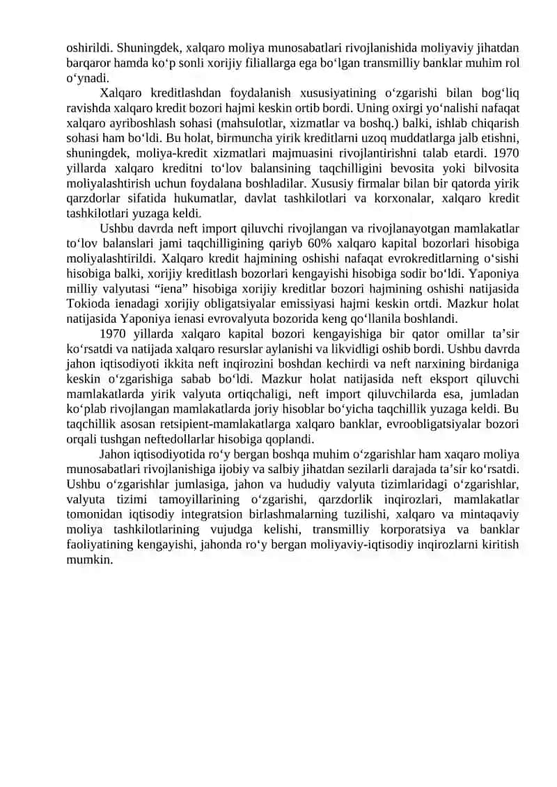 Xalqaro Moliya 4