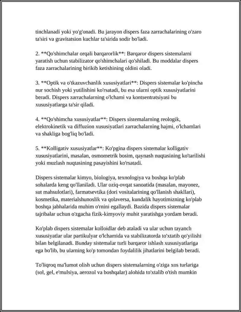 DISPERS SISTEMALAR 4