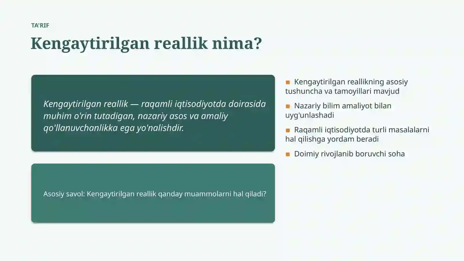 Kengaytirilgan reallik 4