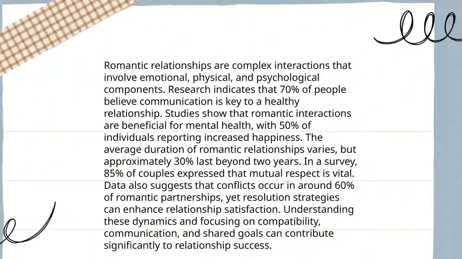 People and relationships 4