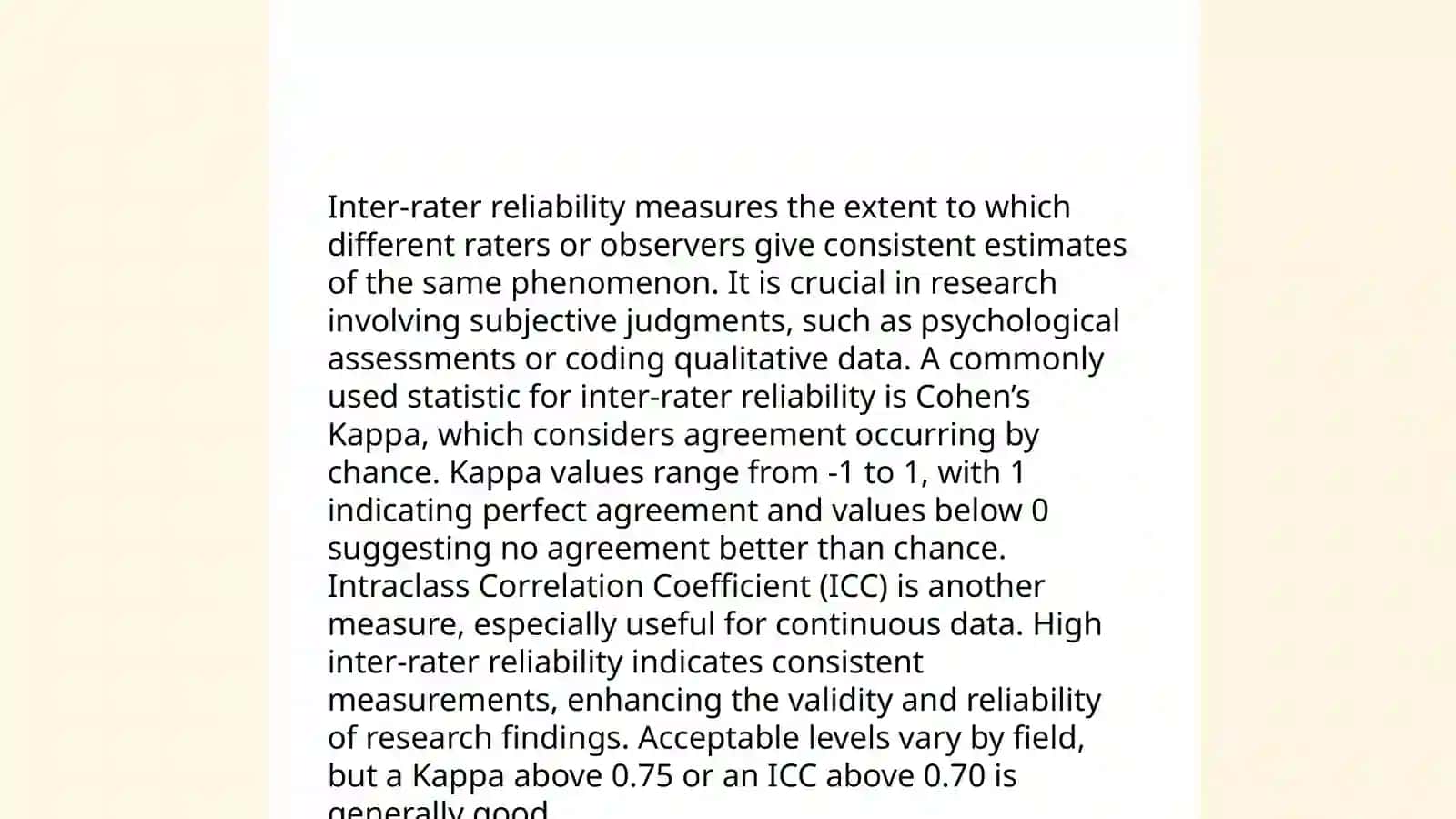 Test Reliability 4