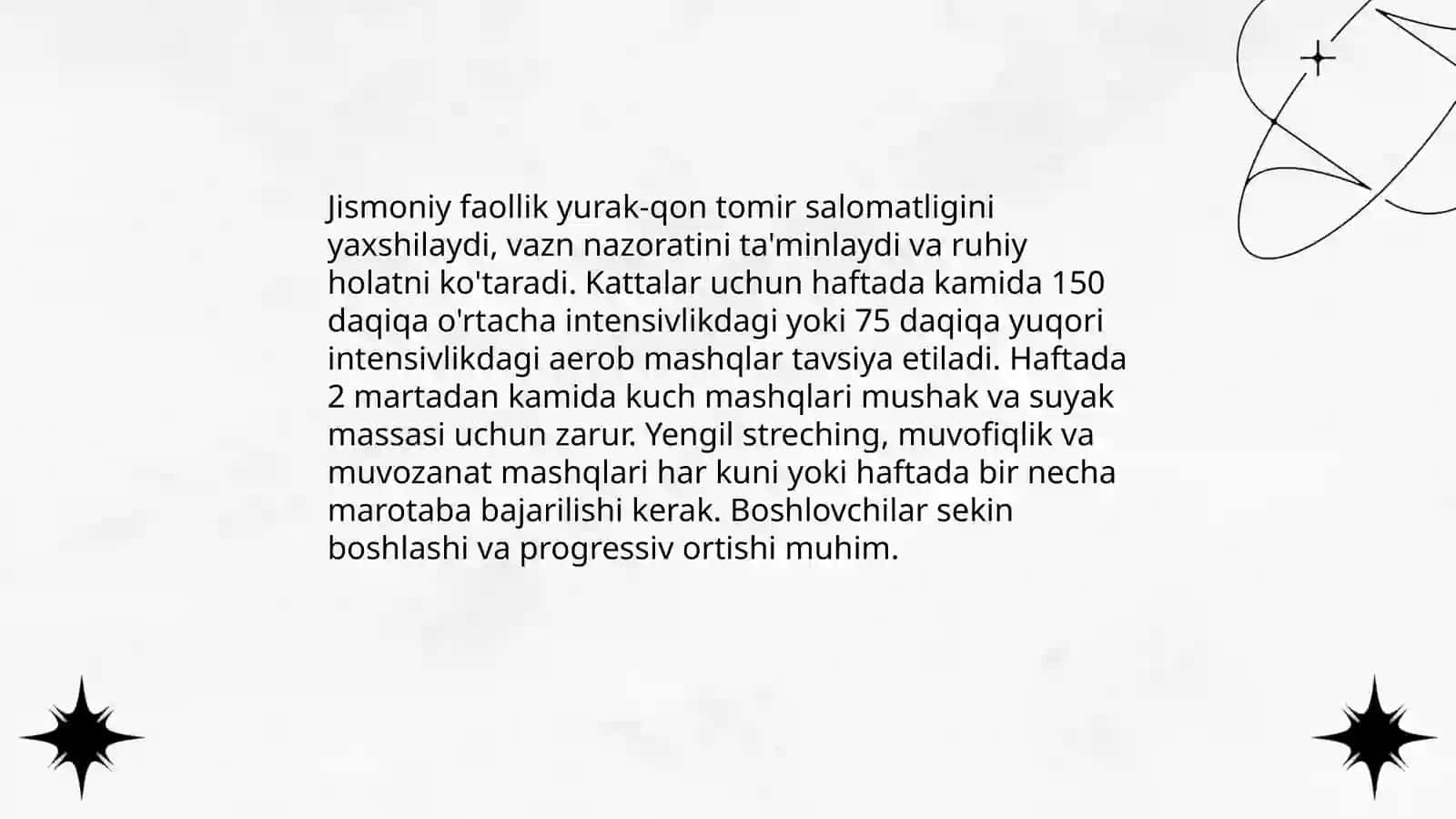 Sog‘lom hayot 4
