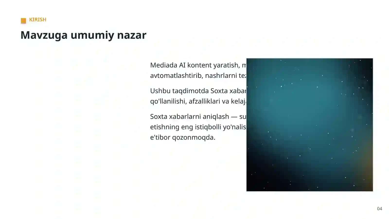 AI MEDIA VA JURNALISTIKADA 4