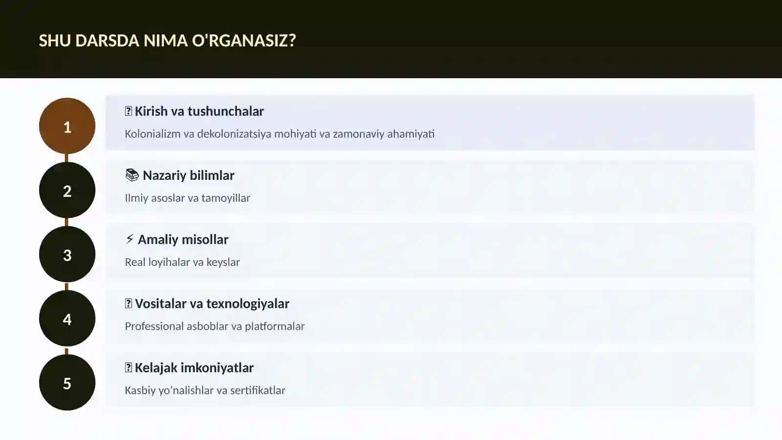 Kolonializm va dekolonizatsiya 4