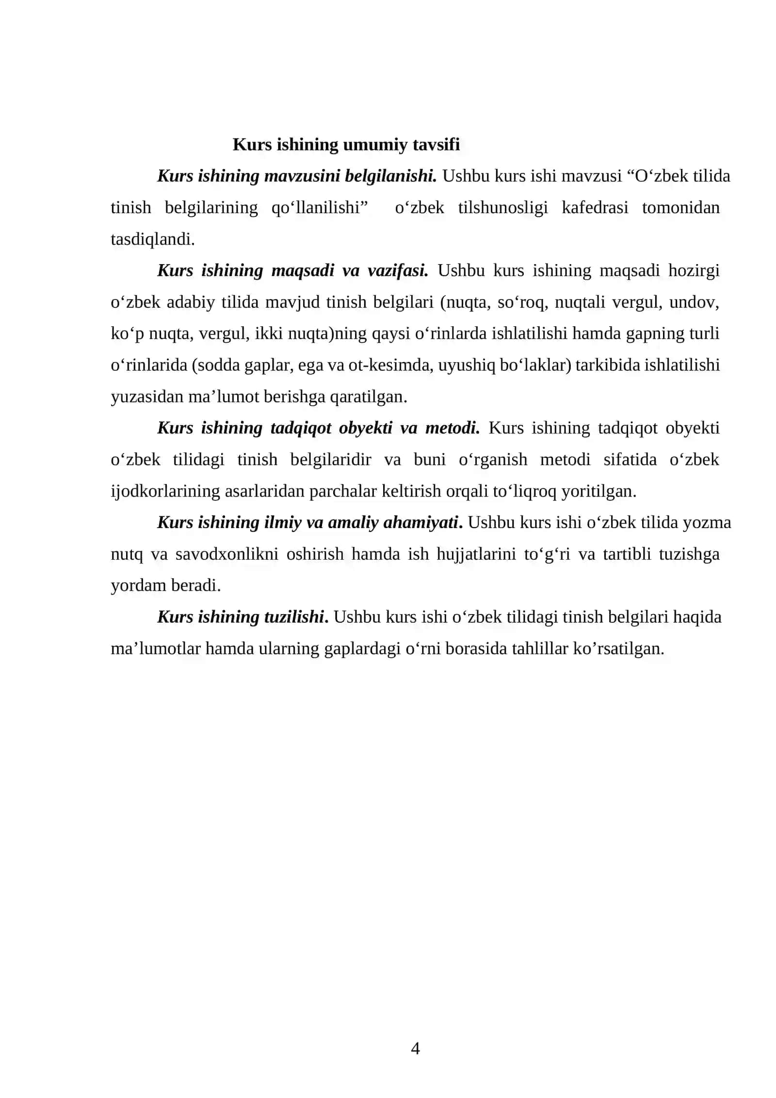 O‘zbek tilida tinish belgilarining qo‘llanilishi 4