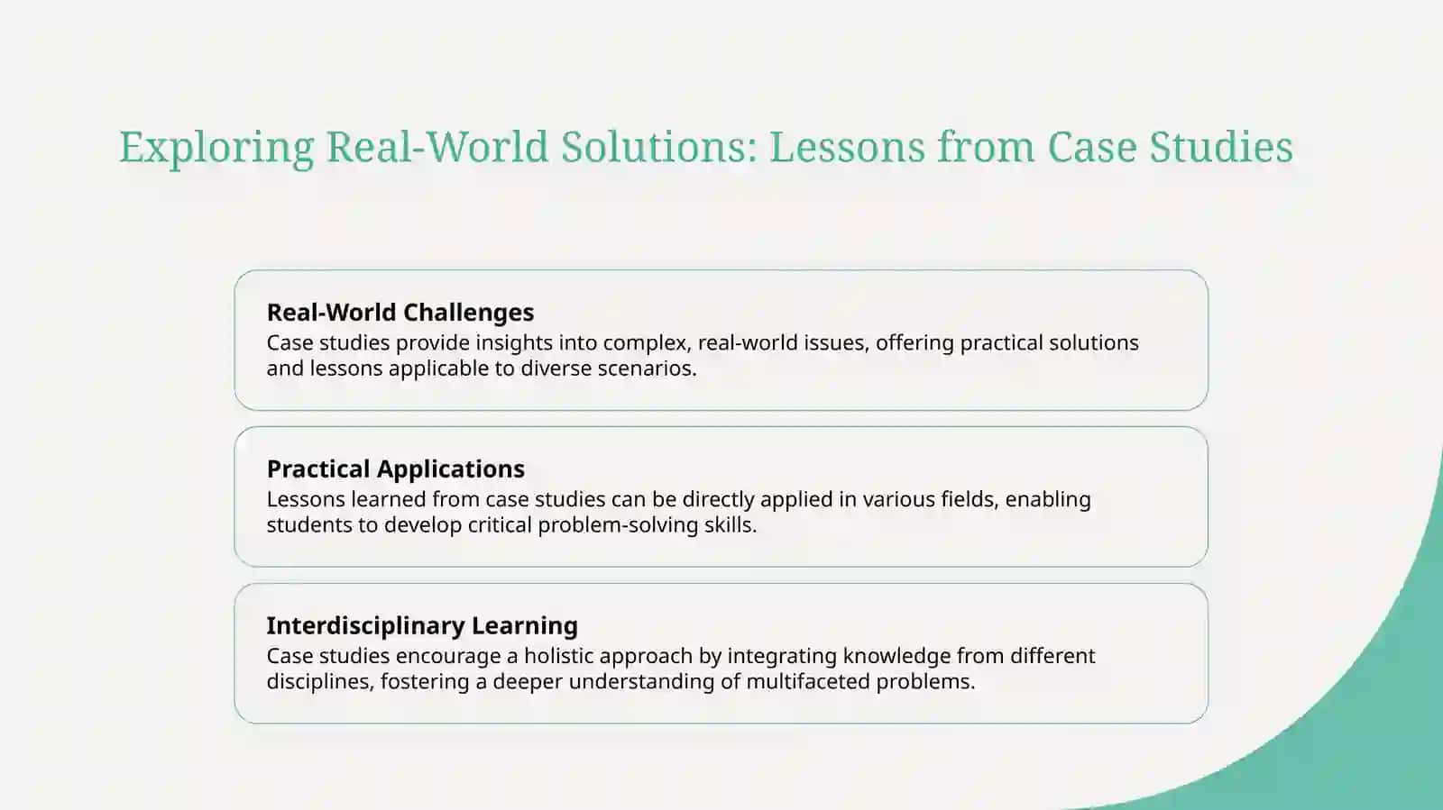 Case study Problem solution 4