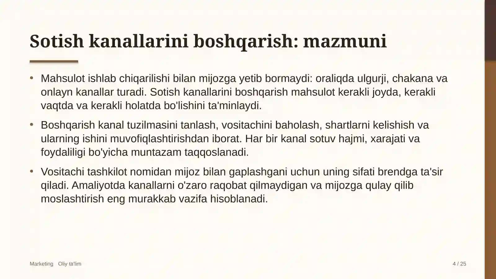 Yem-xashak yetishtirishda sotish kanallarini boshqarish 4