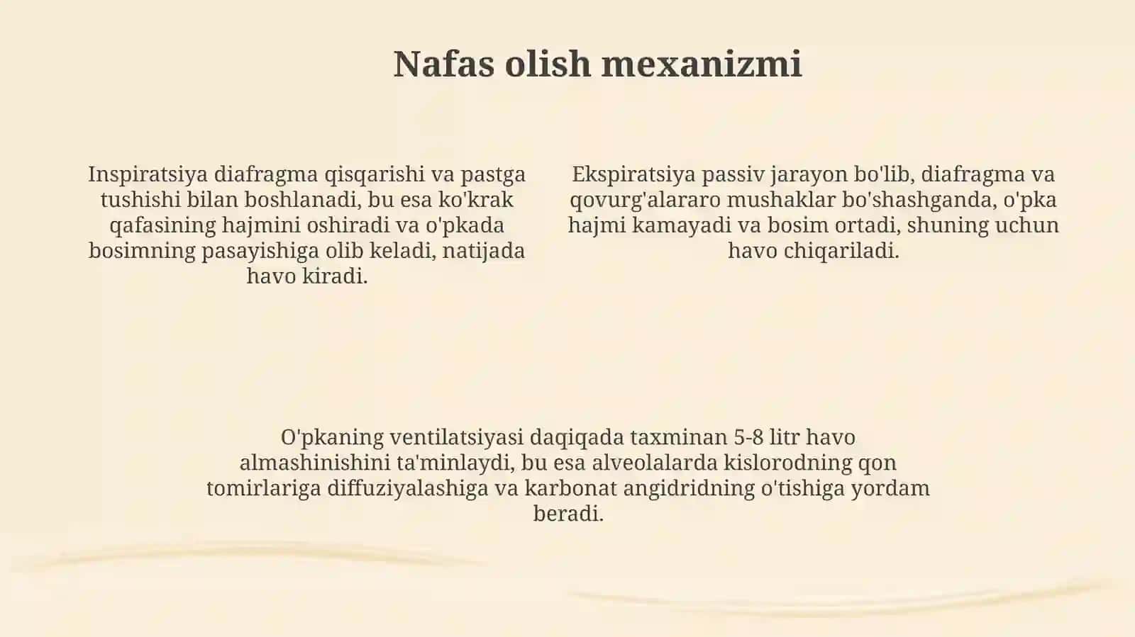 Nafas olish tizimi 4