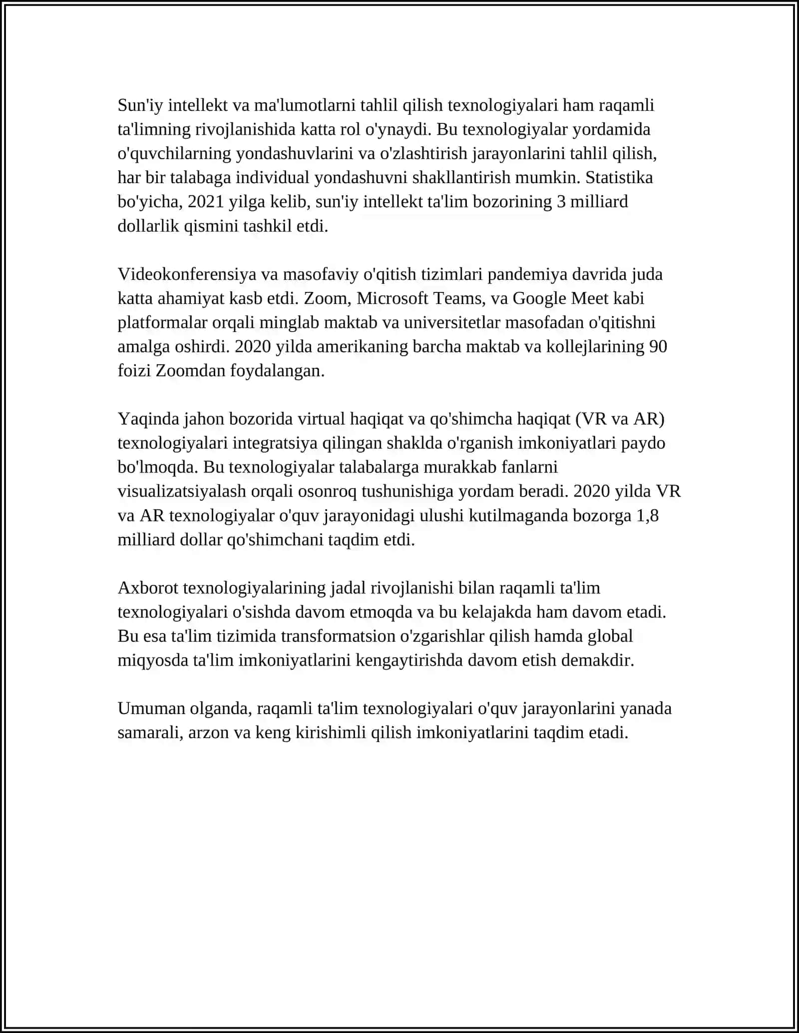 Raqamli ta'lim texnologiyalari 4