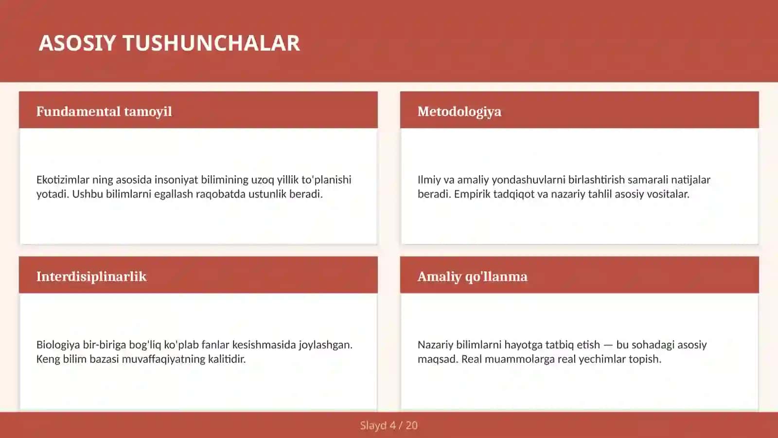 Ekotizimlar 4