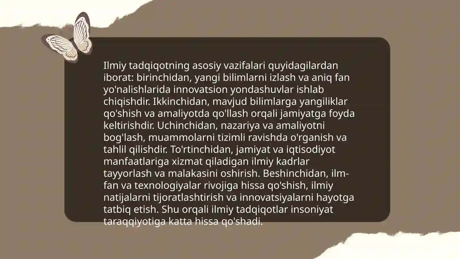Ilmiy tadqiqot metodologiyasi: maqsadi, mazmuni va funksiyalari 4