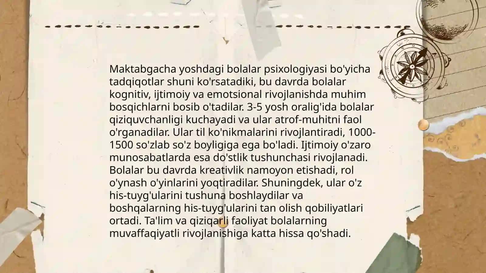 Maktabgacha talimning 4