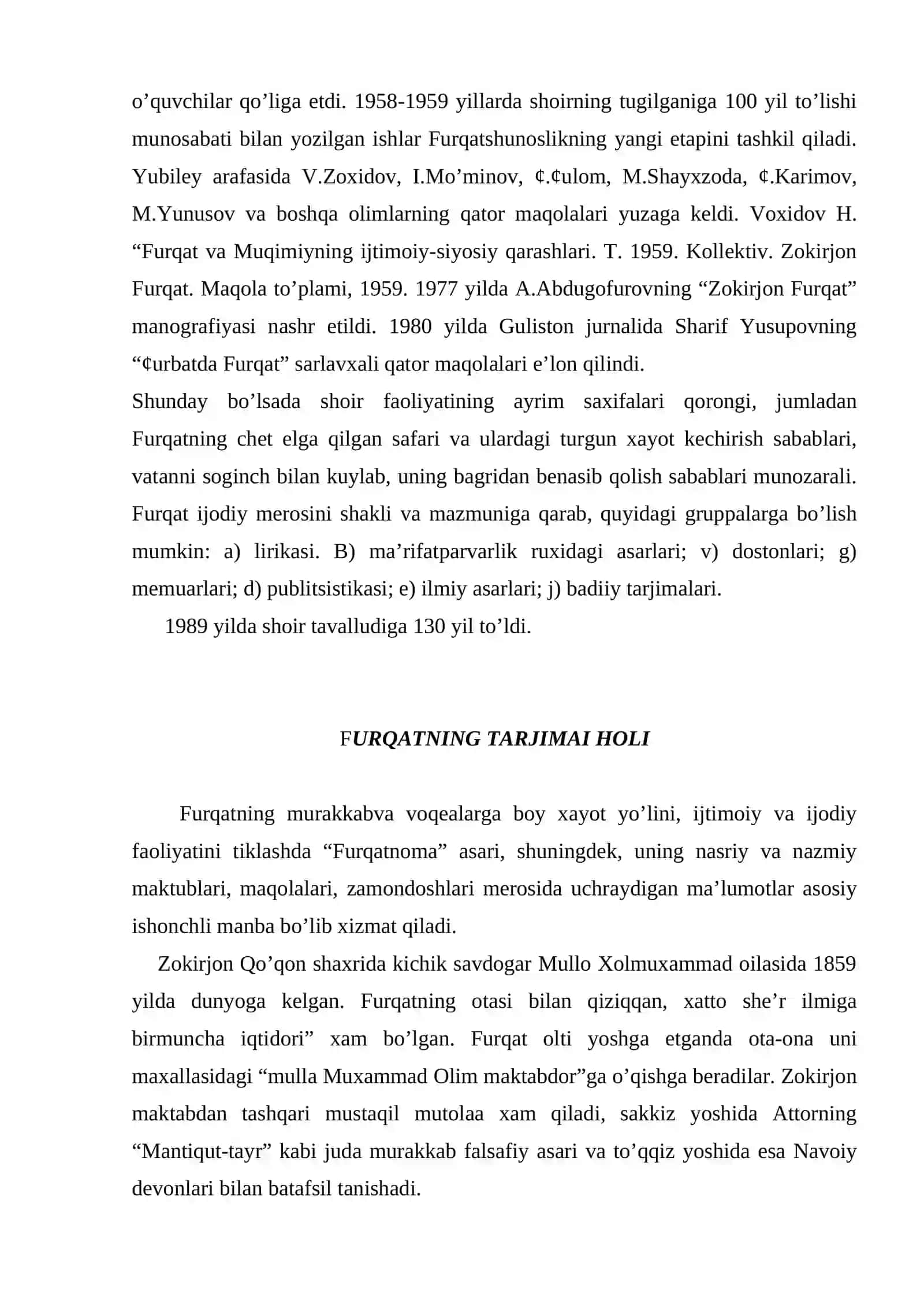 Zokirjon Xolmuhammad o’gli Furqat 4