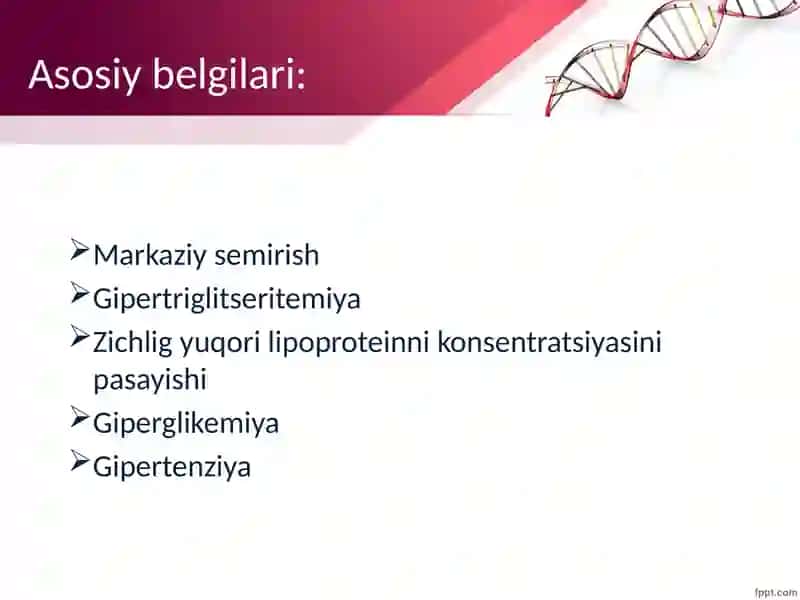 METABOLIC SYNDROME 4