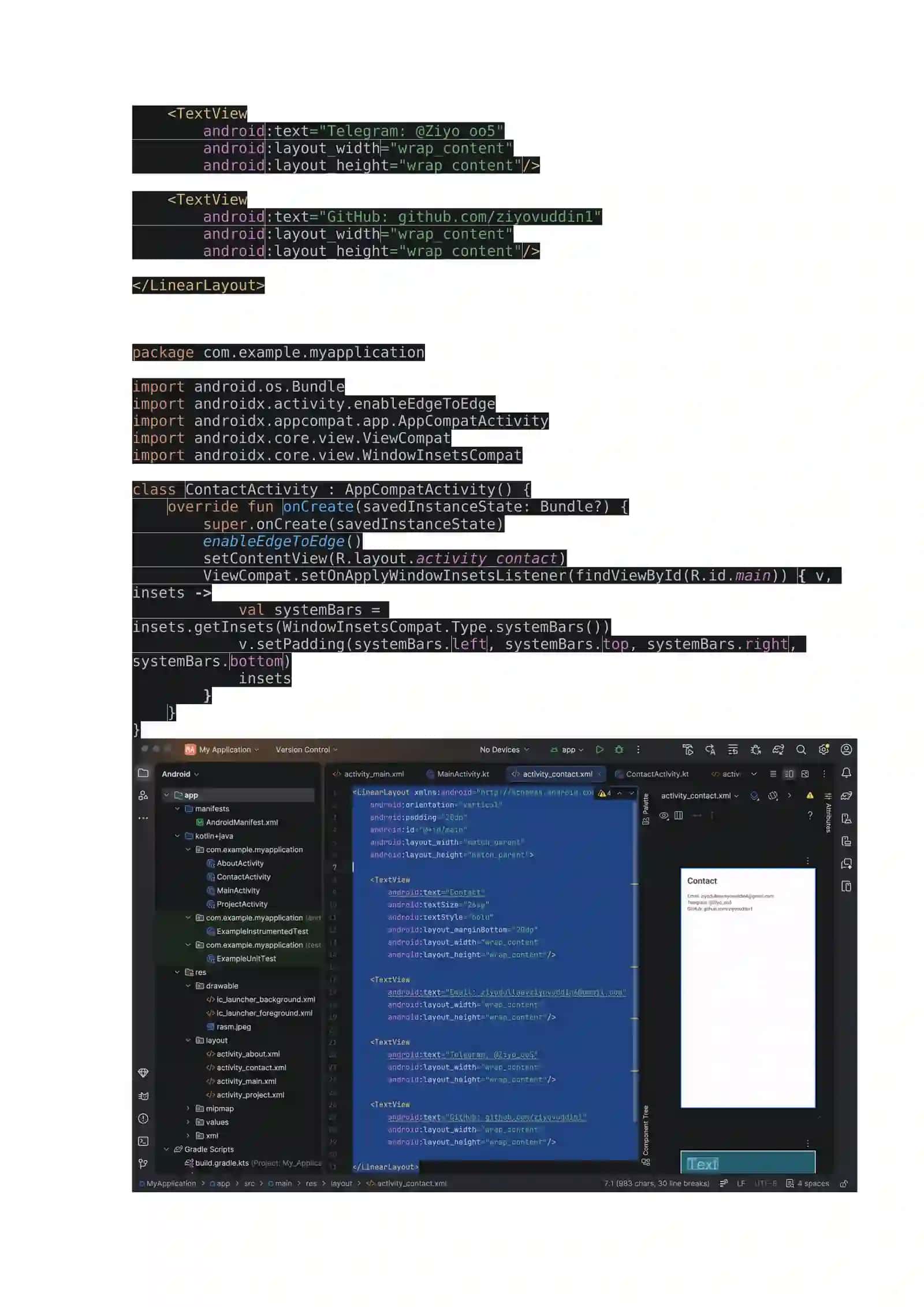 Android va Backend dasturchi 4