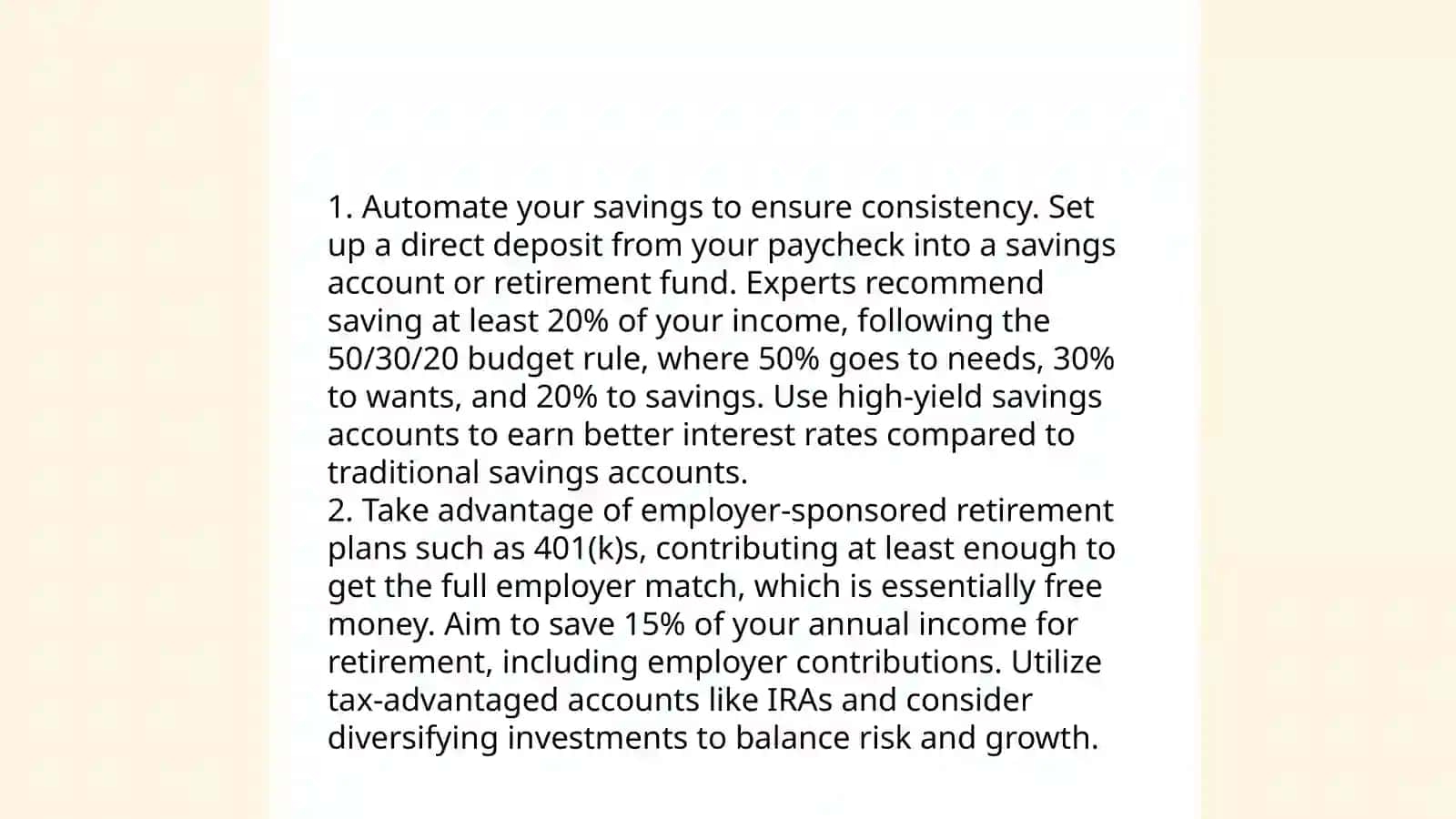 Personal Budgeting 4