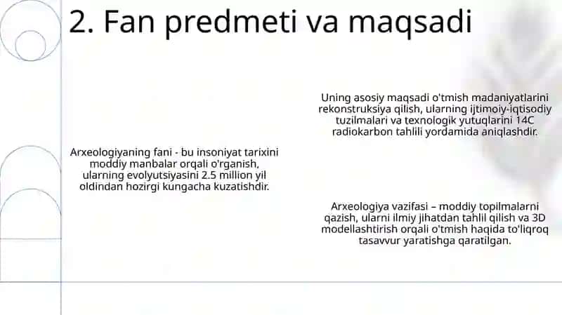 Arxeologiyaga kirish 4