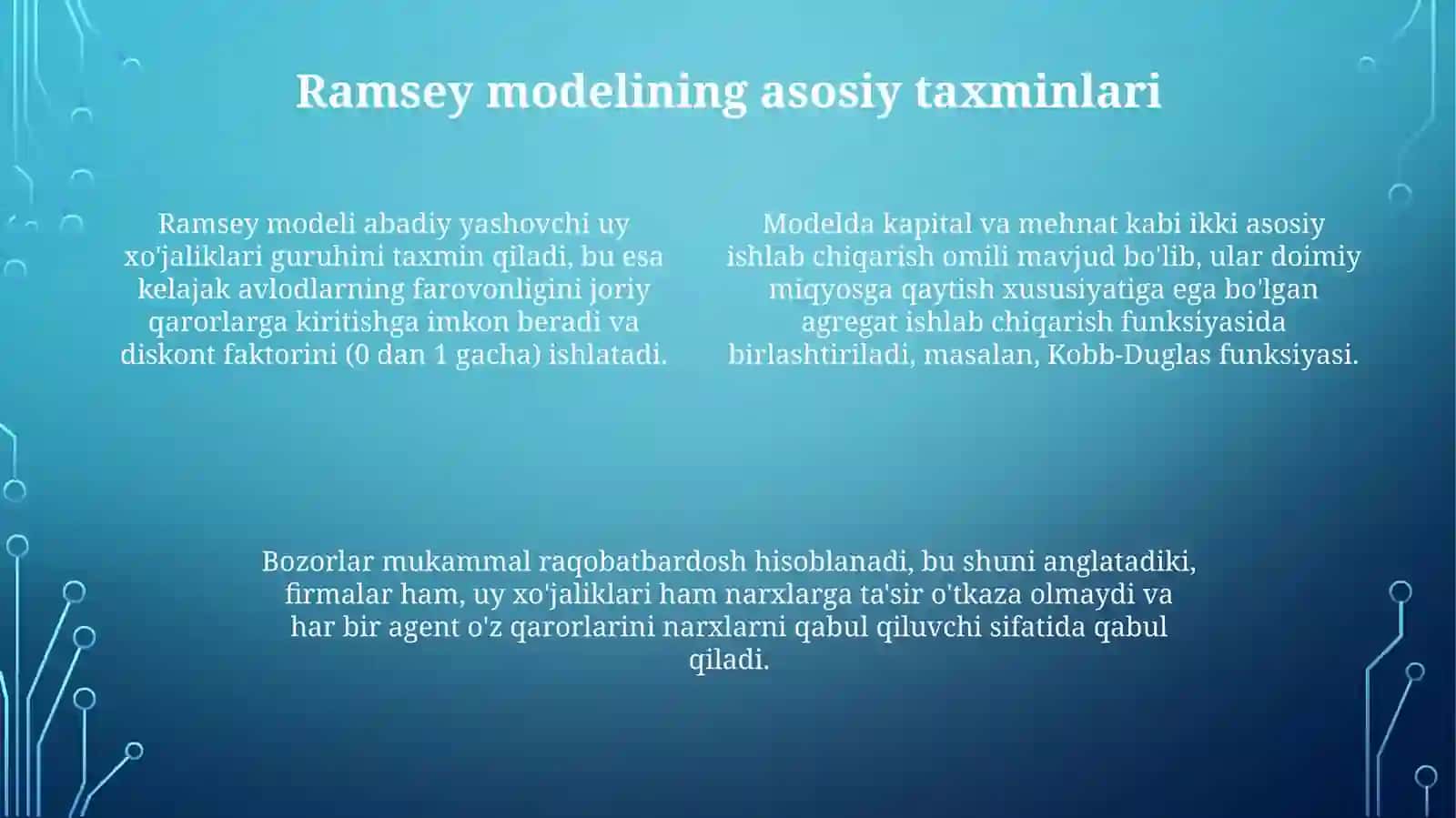 Ramsey modeli 4