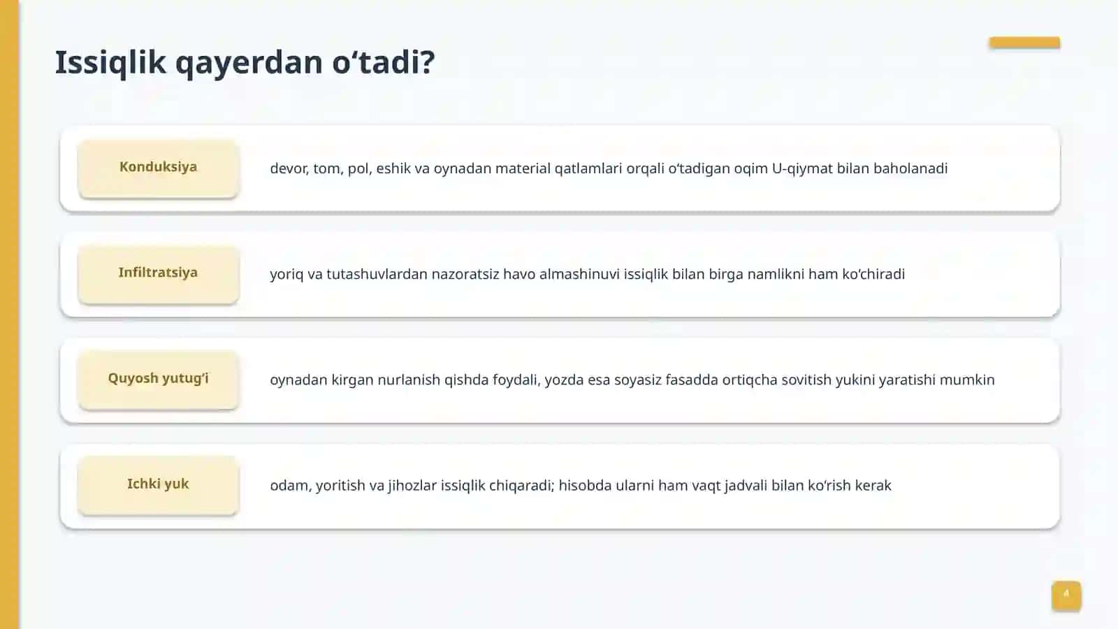 Energiya samaradoruylar dizayni 4