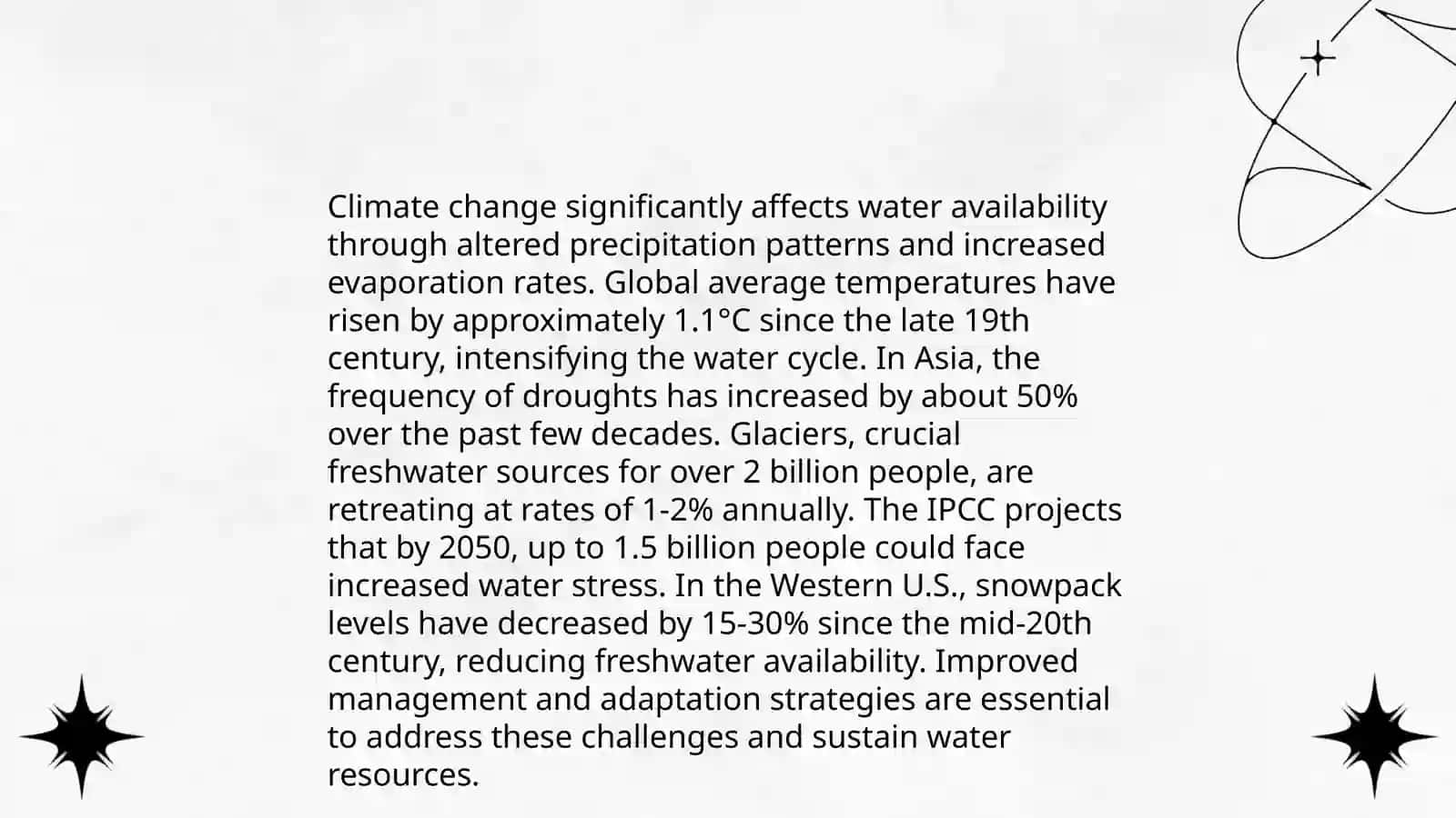 Causes of Water Scarcity 4