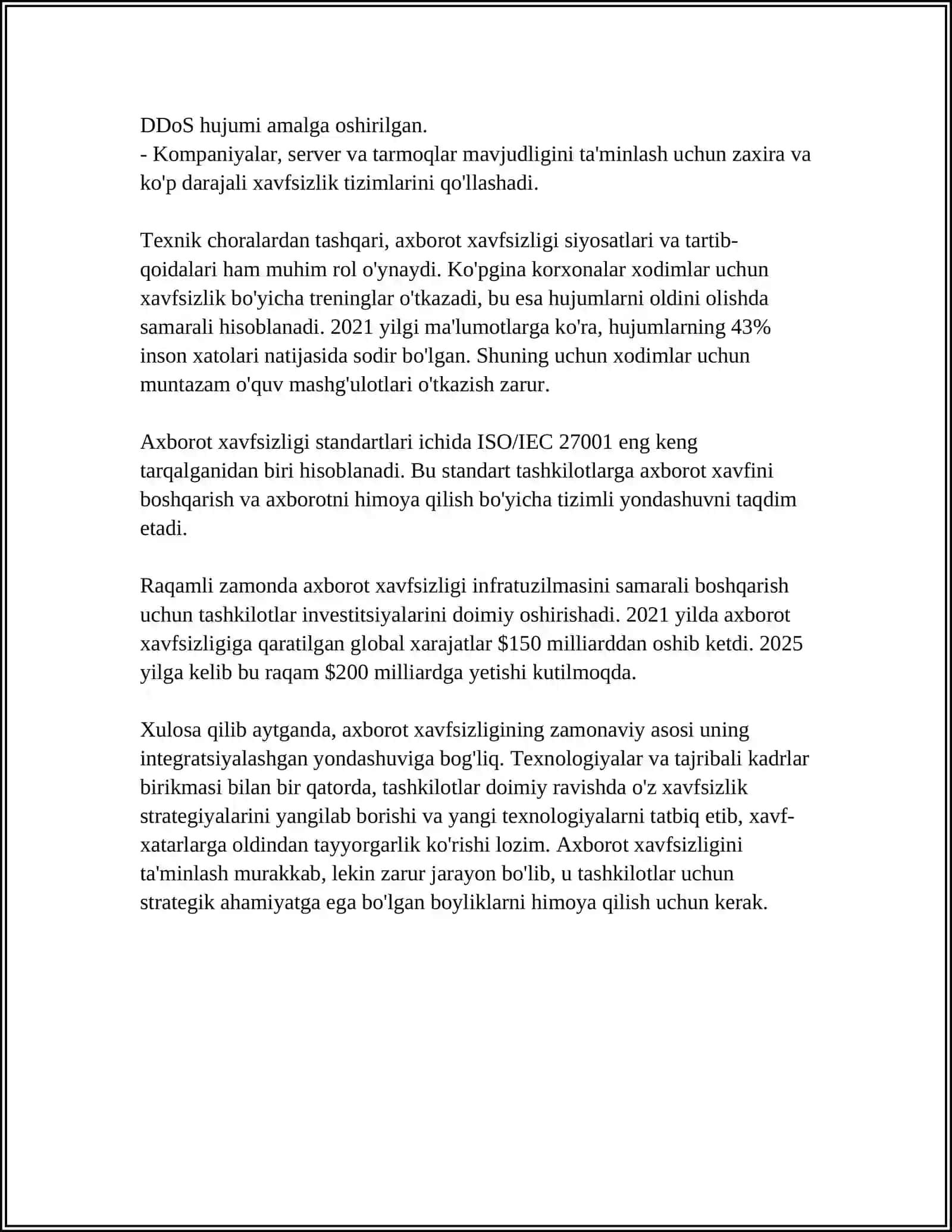 AXBOROTNI XIMOYALASHNING KRIPTOGRAFIK USULLARI 4