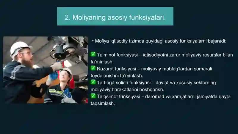 Zamonaviy moliyaning fundamental asoslari 4