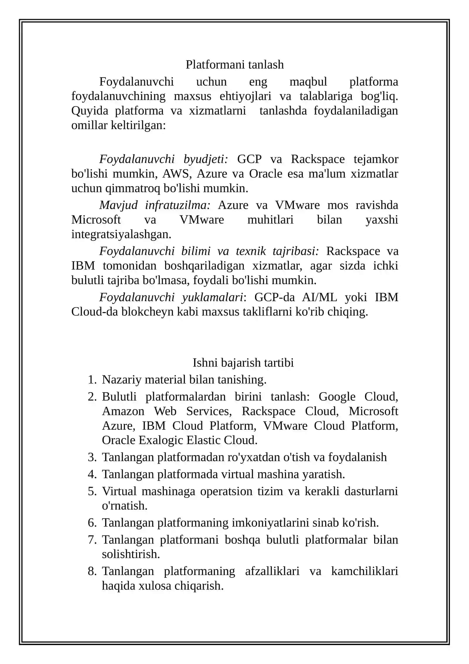 Bulutli platformalar tahlili 4