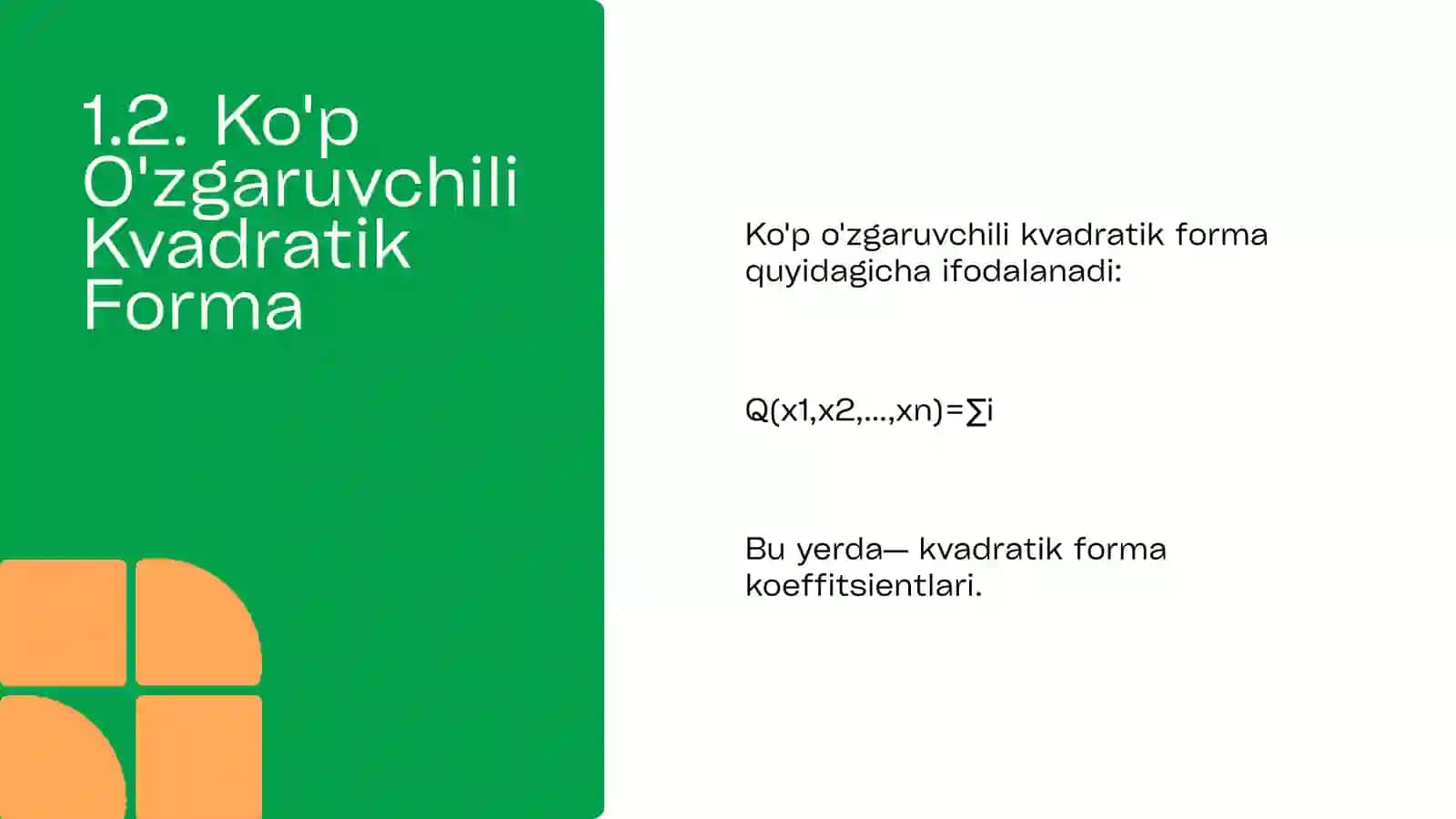 Kvadratik Formalar 4