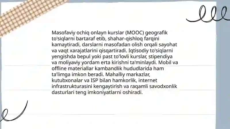 Masofaviy ochiq onlayn kurslar 4