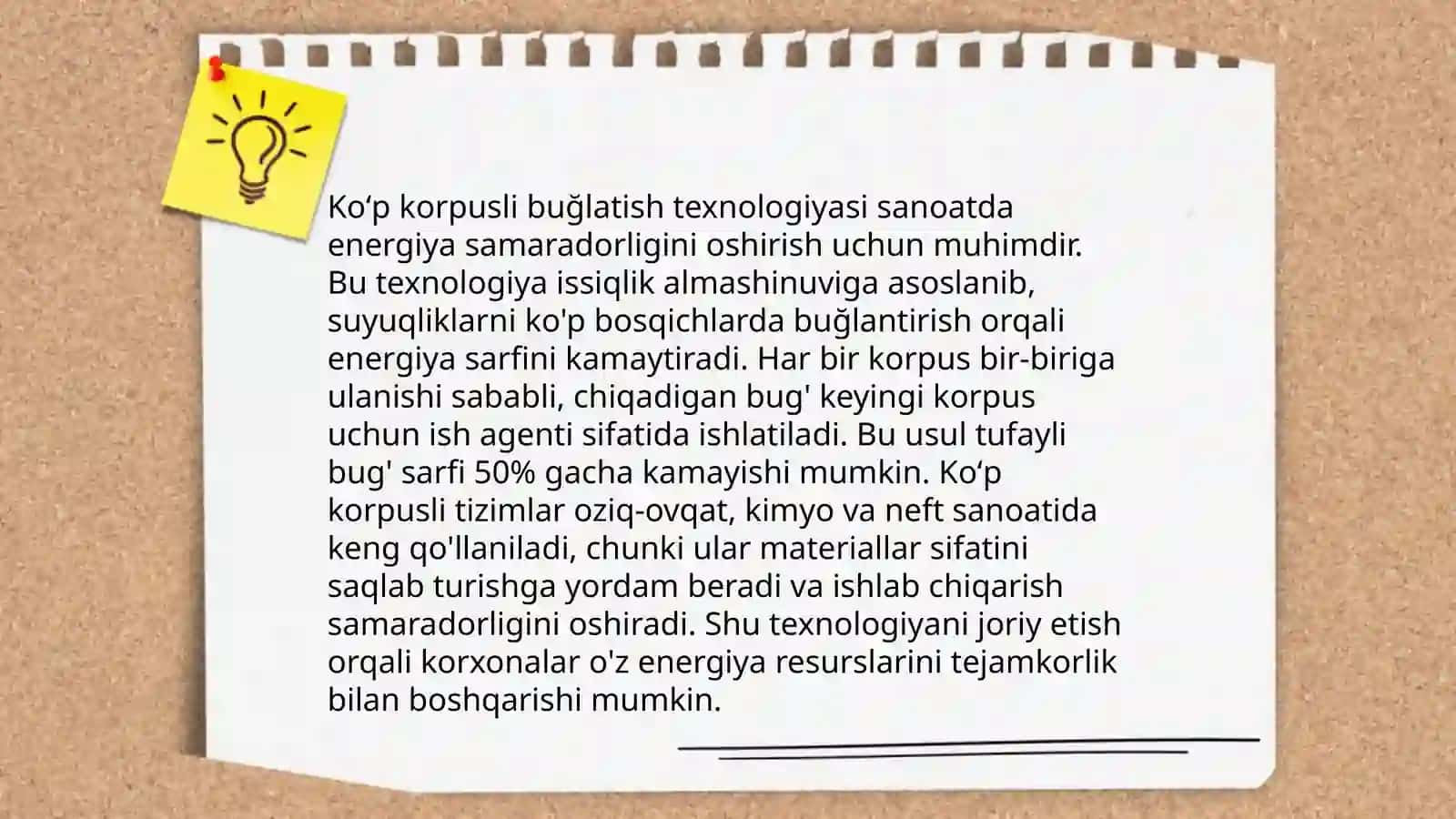 Koʻp korpusli buğlatish qurilmasi 4