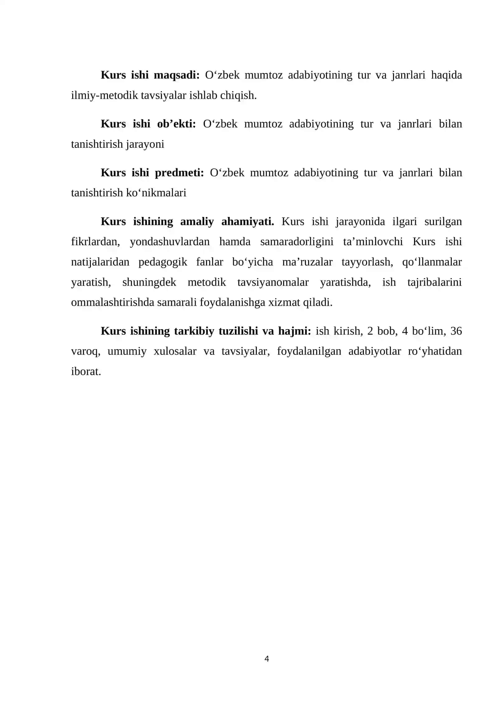 O‘zbek mumtoz adabiyotining tur va janrlari 4
